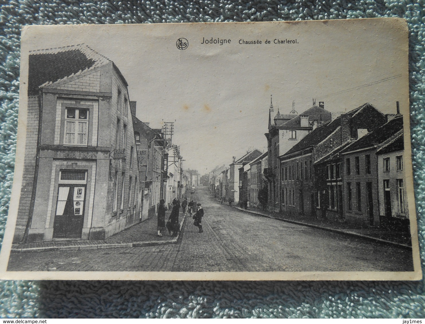 Cpa Jodoigne Chaussée De Charleroi  1945 - Geldenaken