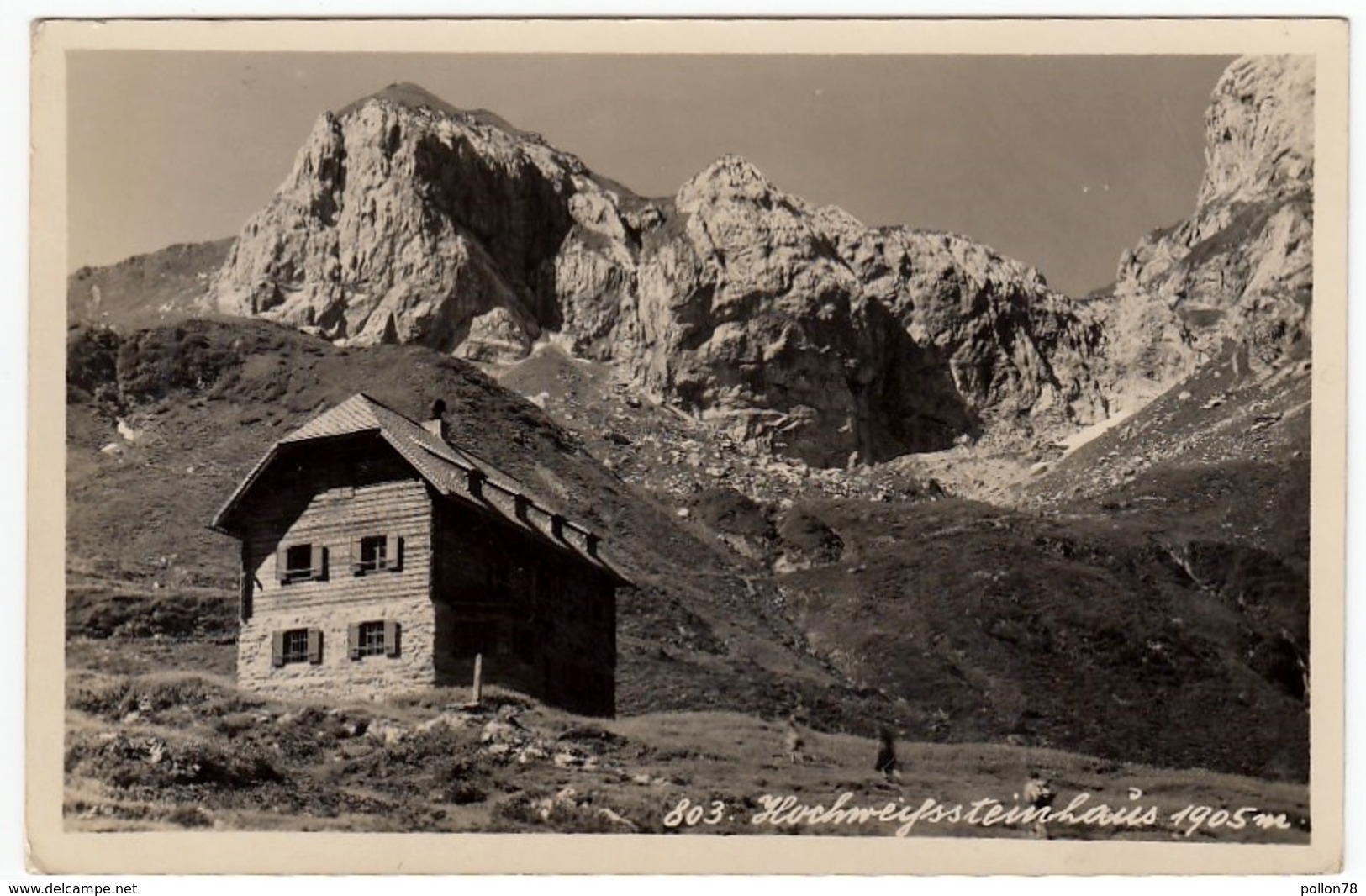 HOCHWEISSSTEINHAUS - Hochweißsteinhaus - TIROLO - Vedi Retro - Formato Piccolo - Altri & Non Classificati