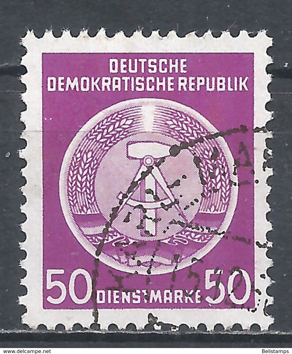 German Democratic Republic 1954. Scott #O14 (U) Arms Of Republic * - Autres & Non Classés