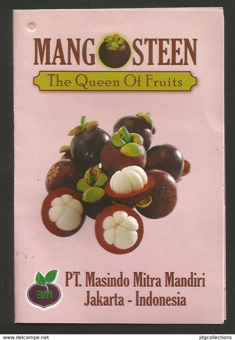 # MANGO MANGOSTEEN MACEDONIA  Tag Balise Etiqueta Anhänger Cartellino Fruits Frutas Frutta Früchte - Fruits & Vegetables