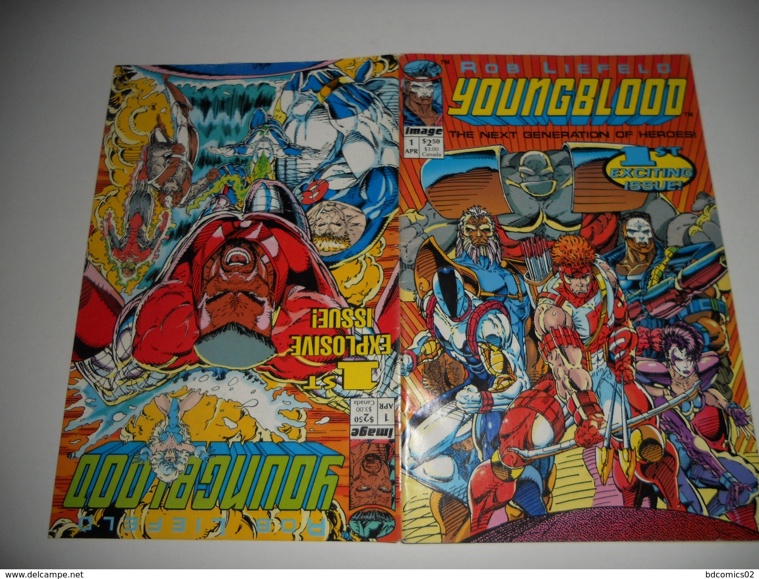 Comic, Youngblood, Nº 1, Image, World Comics,Planeta DeAgostini,Rob Liefeld,1994 EN V O - Marvel