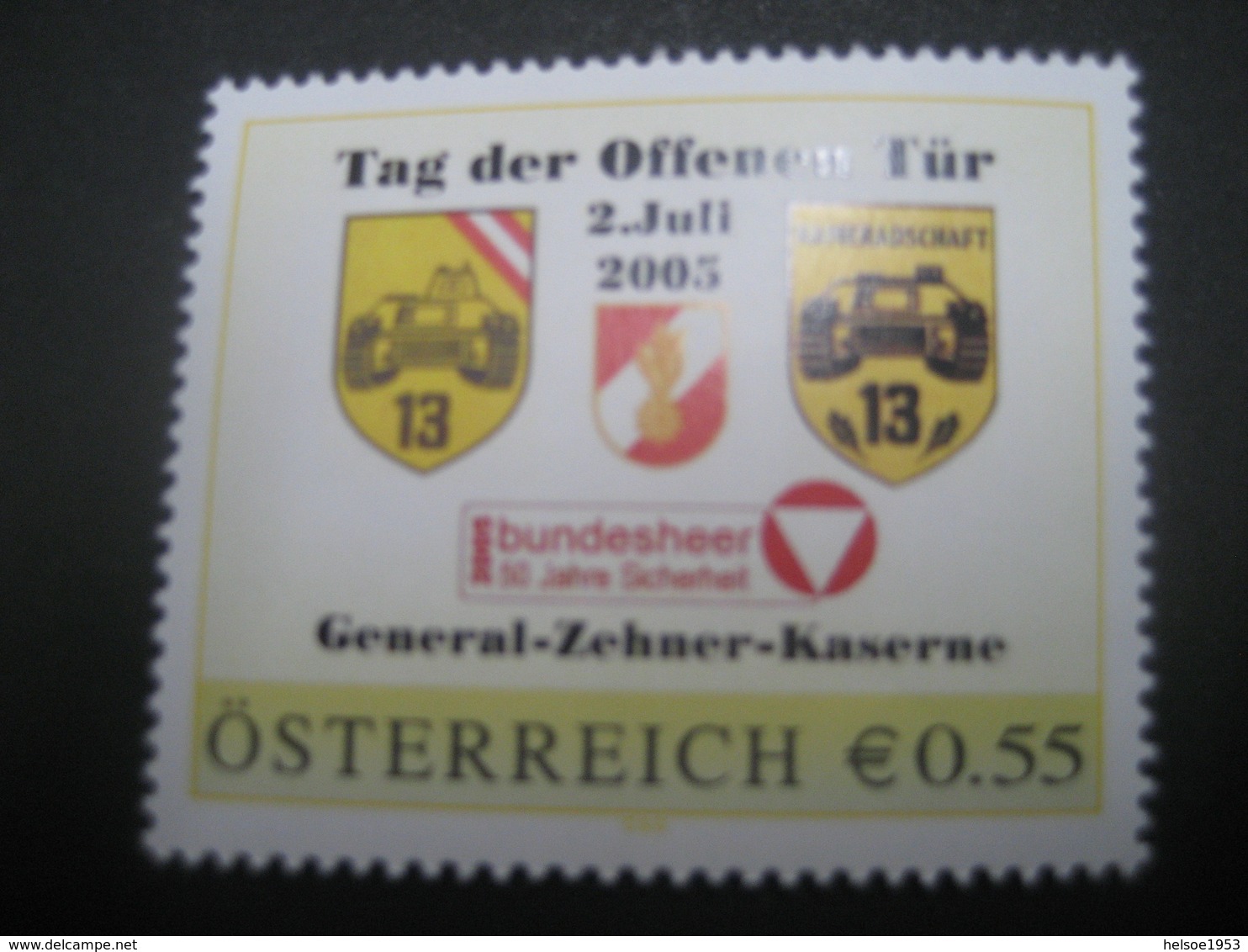 Österreich- PM Ried Im Innkreis 8005162, Tag Der Offenen Tür General Zehner Kaserne - Personalisierte Briefmarken