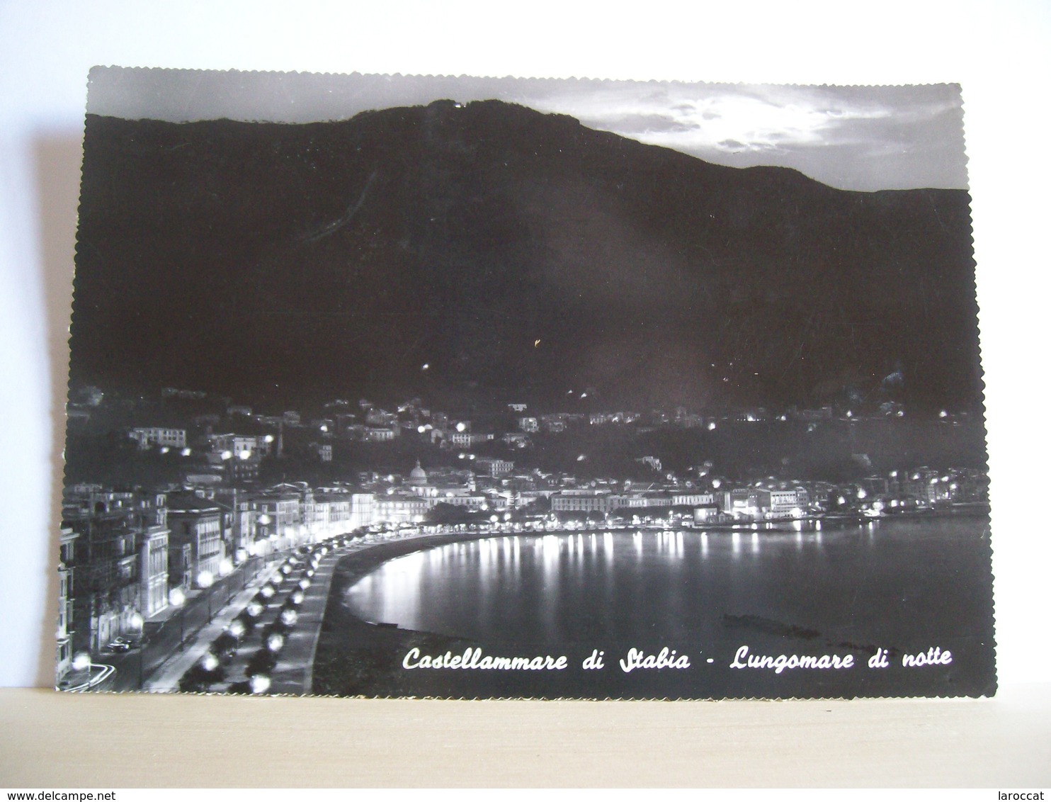 1964 - Castellammare Di Stabia - Lungomare Di Notte - Notturno - Sullo Sfondo Il Monte Faito - Castellammare Di Stabia