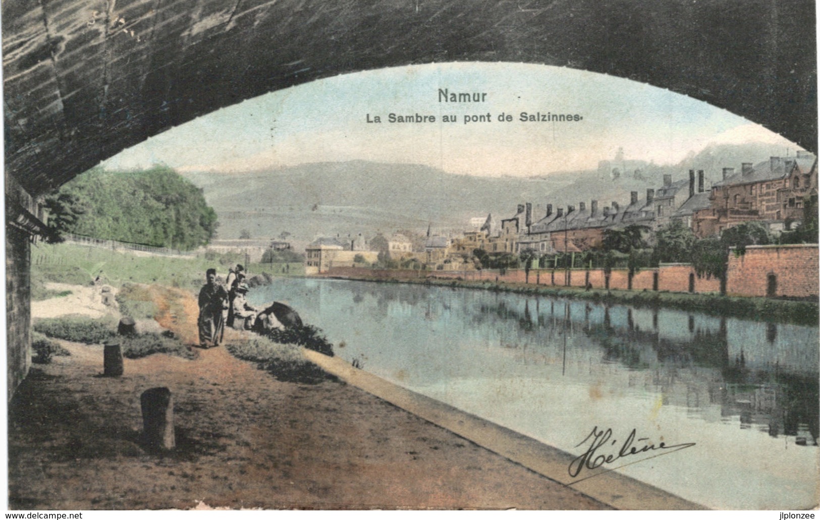 NAMUR  La Sambre Au Pont De Salzinnes. - Namur