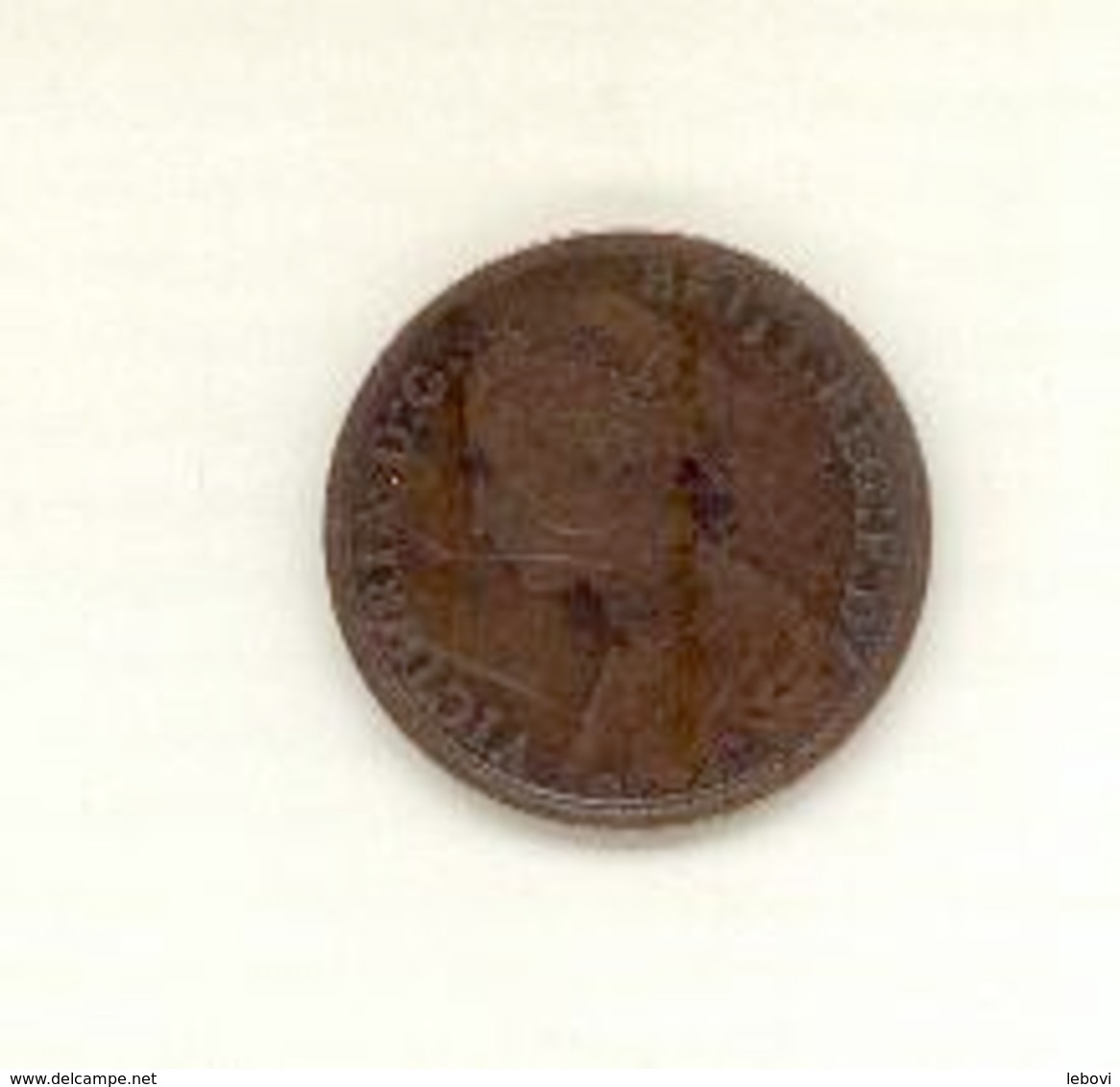 ROYAUME-UNI - Victoria - 1 Farthing 1861 - Andere & Zonder Classificatie