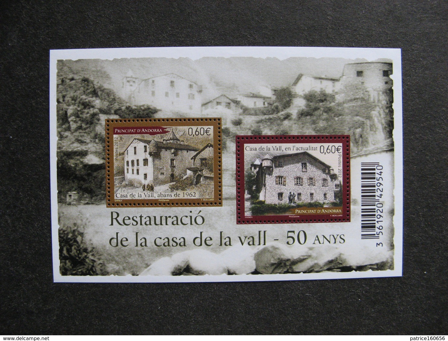 TB Feuille D'Andorre N° F721, Neuve XX. - Unused Stamps