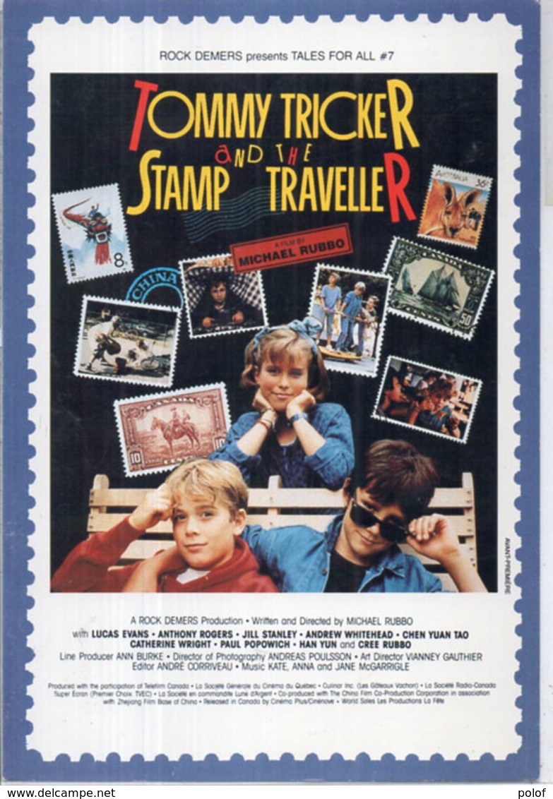 Timbres Reproduits Sur Affiche De Film "Tommy Tricker And The Stamp Travelle  (110451) - Timbres (représentations)