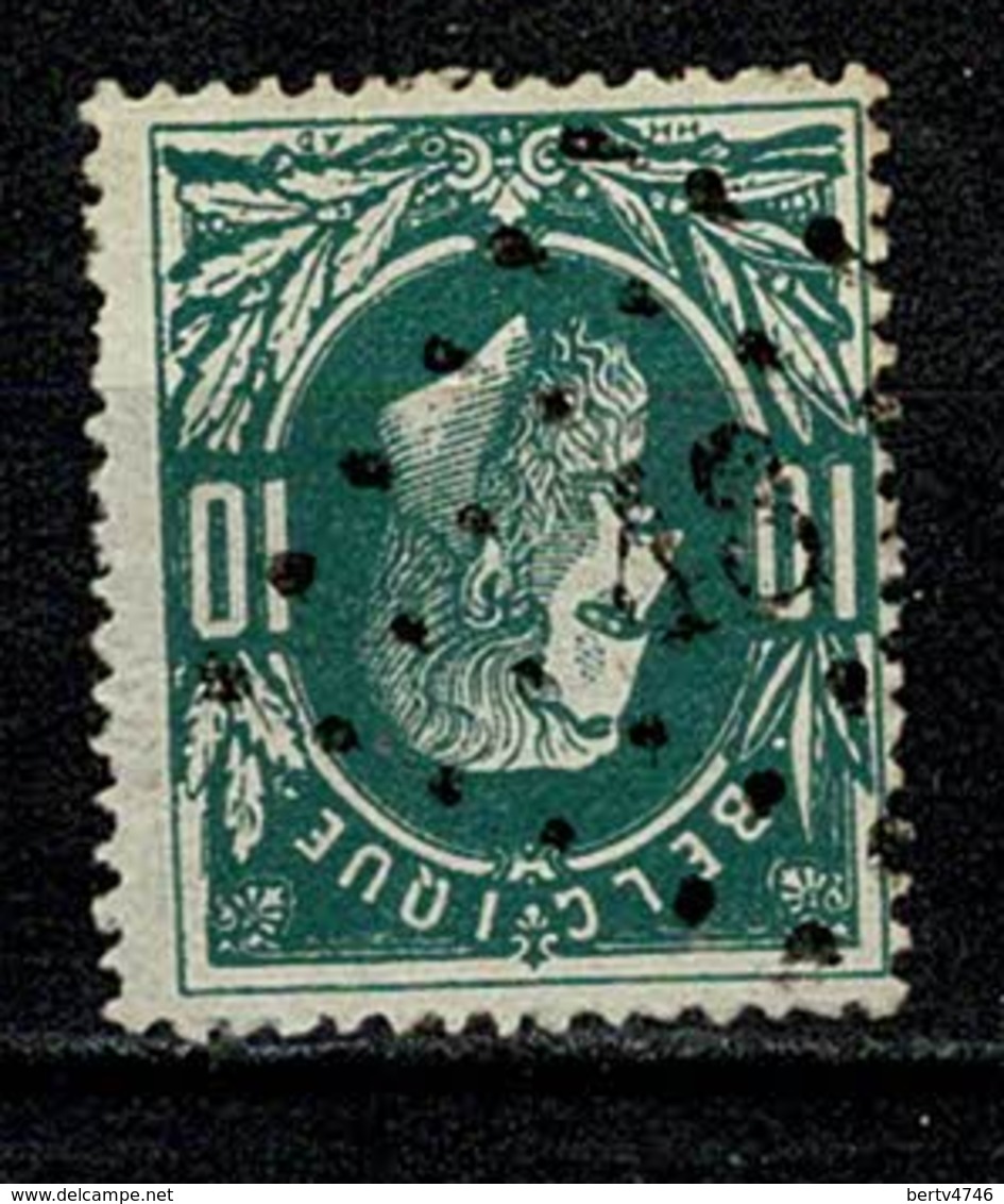 Belg.  30  Pt 48  Bouillon  COBA + 6 - 1869-1883 Léopold II