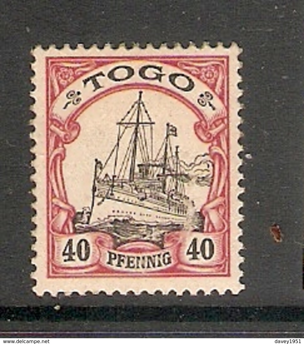 006681 German Togo 1900 40pf MH - Togo