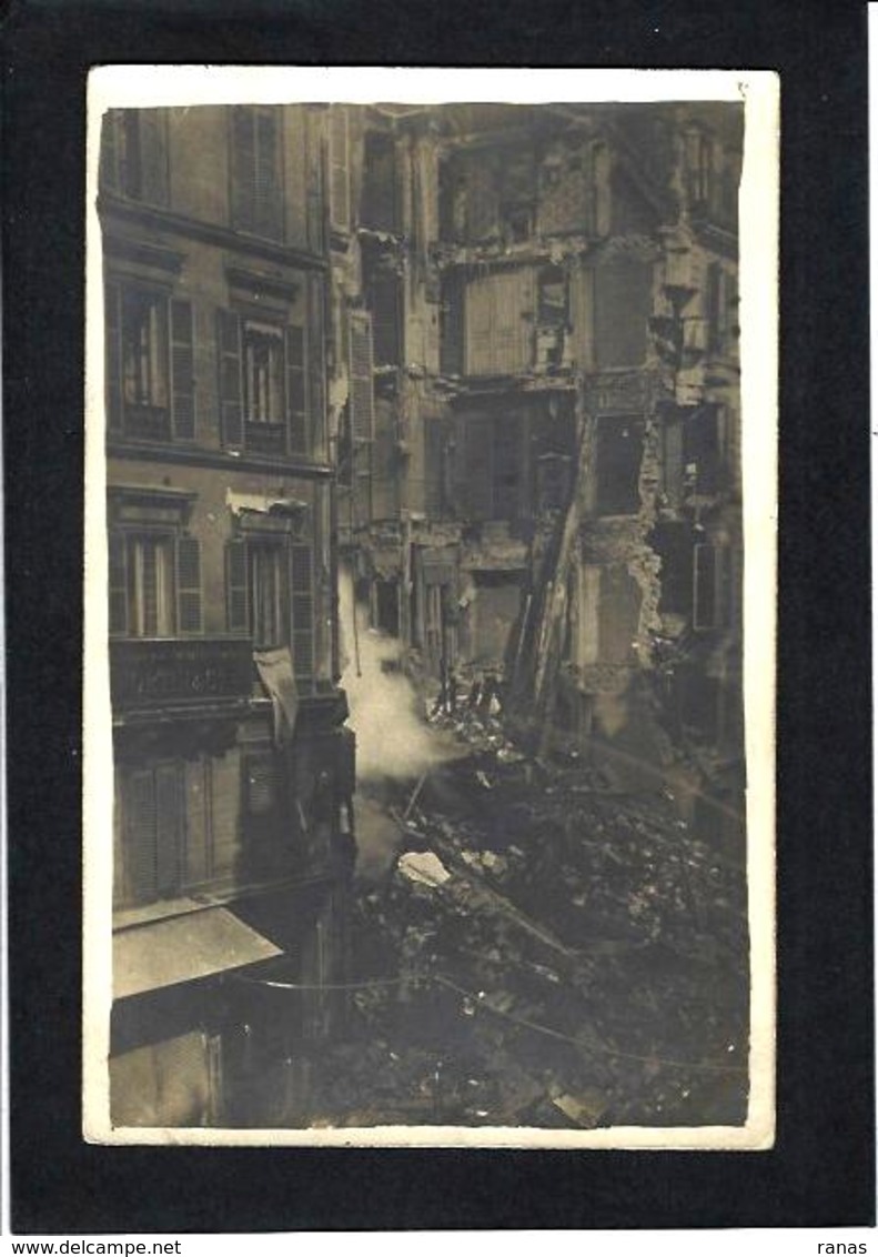 CPA à Identifier Métier Carte Photo RPPC Non Circulé Voir Scan Du Dos Catastrophe - Zu Identifizieren