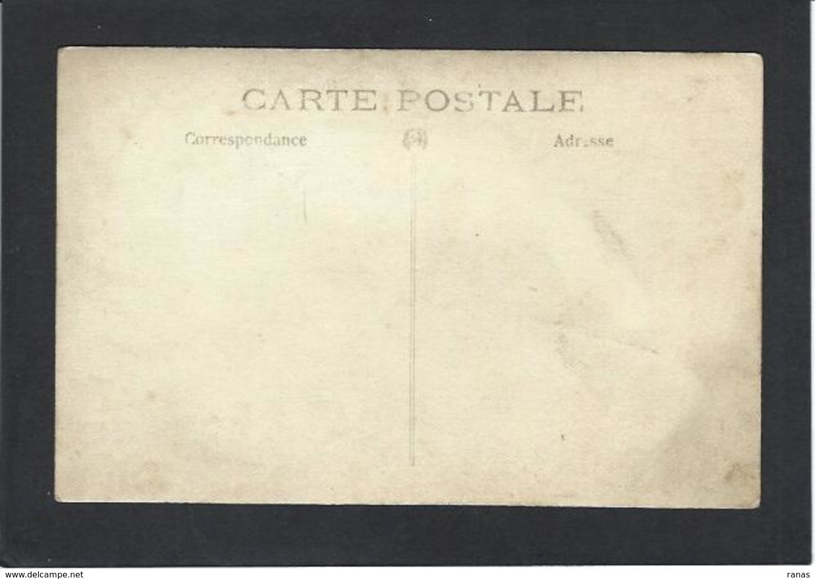 CPA à Identifier Métier Carte Photo RPPC Non Circulé Voir Scan Du Dos Catastrophe - Zu Identifizieren