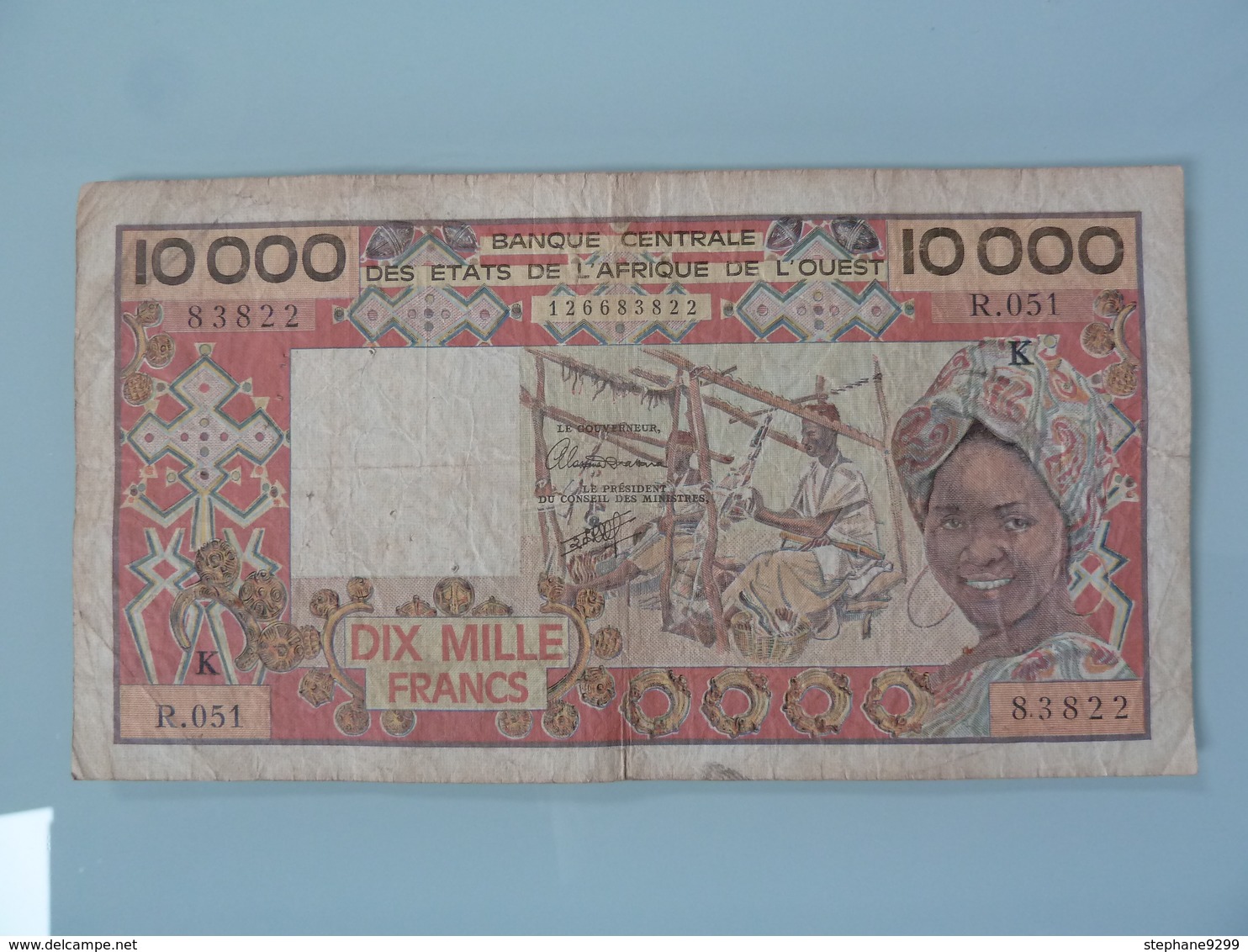 SENEGAL-10.000 FRANCS 1992 - Senegal