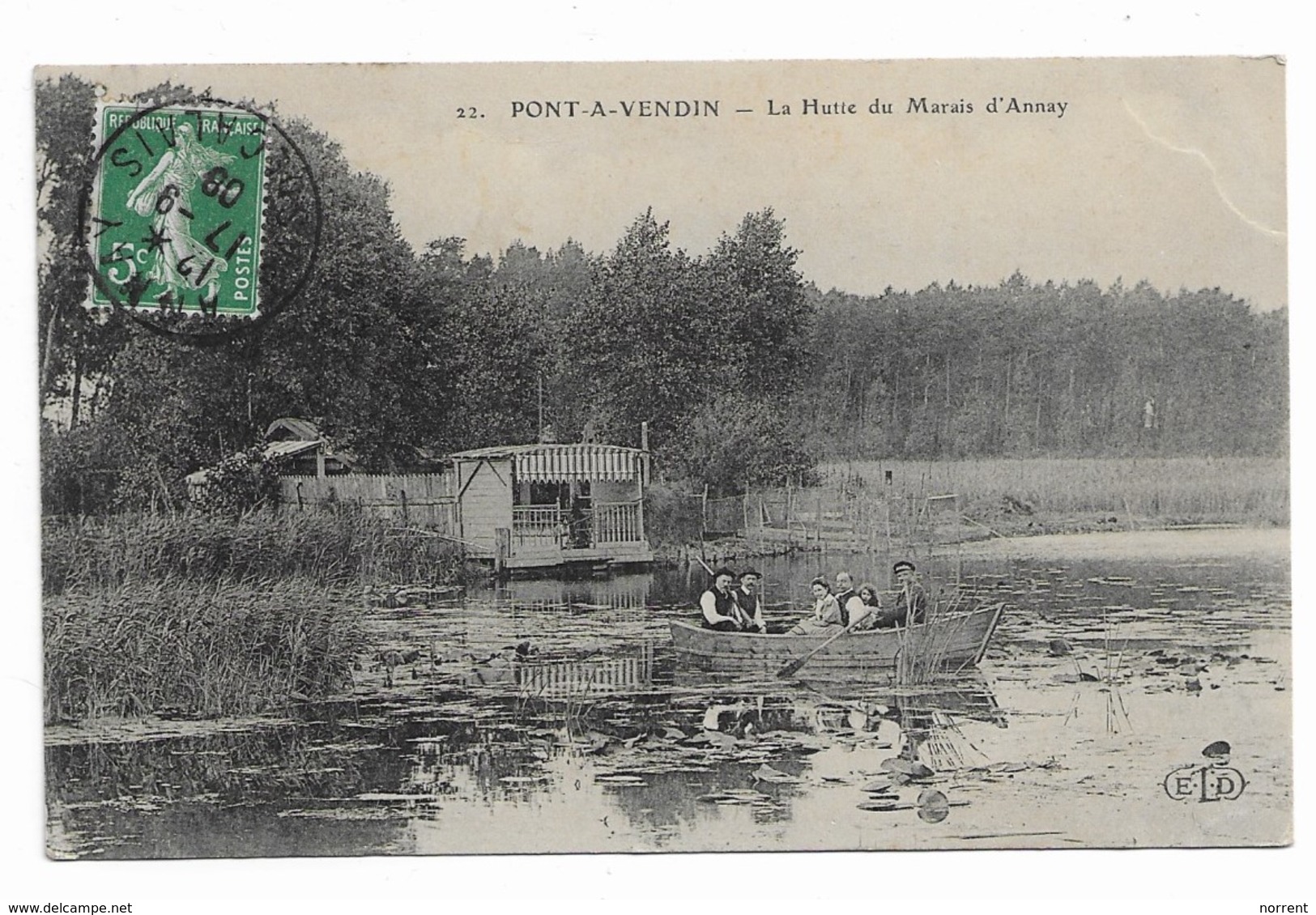 62 PONT A VENDIN La Hutte De Marais D'Annay - Autres & Non Classés