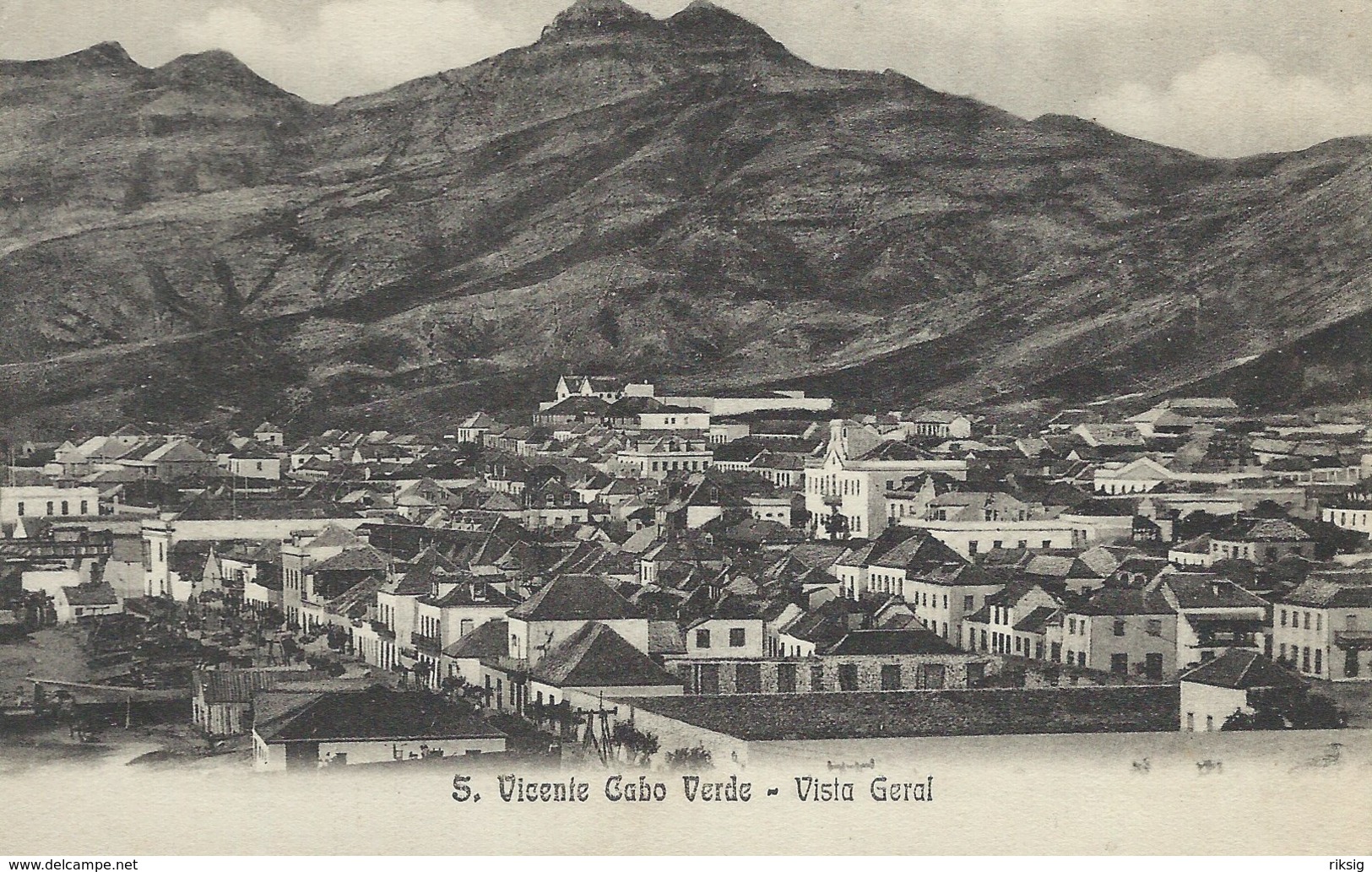 Cape Verde. S. Vicente Cabo Verde - Vista Geral.  S-3430 - Cape Verde