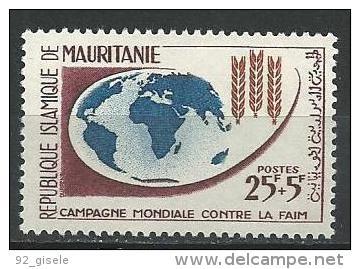 Mauritanie YT 164 " Contre La Faim " 1963 Neuf** - Mauritanie (1960-...)