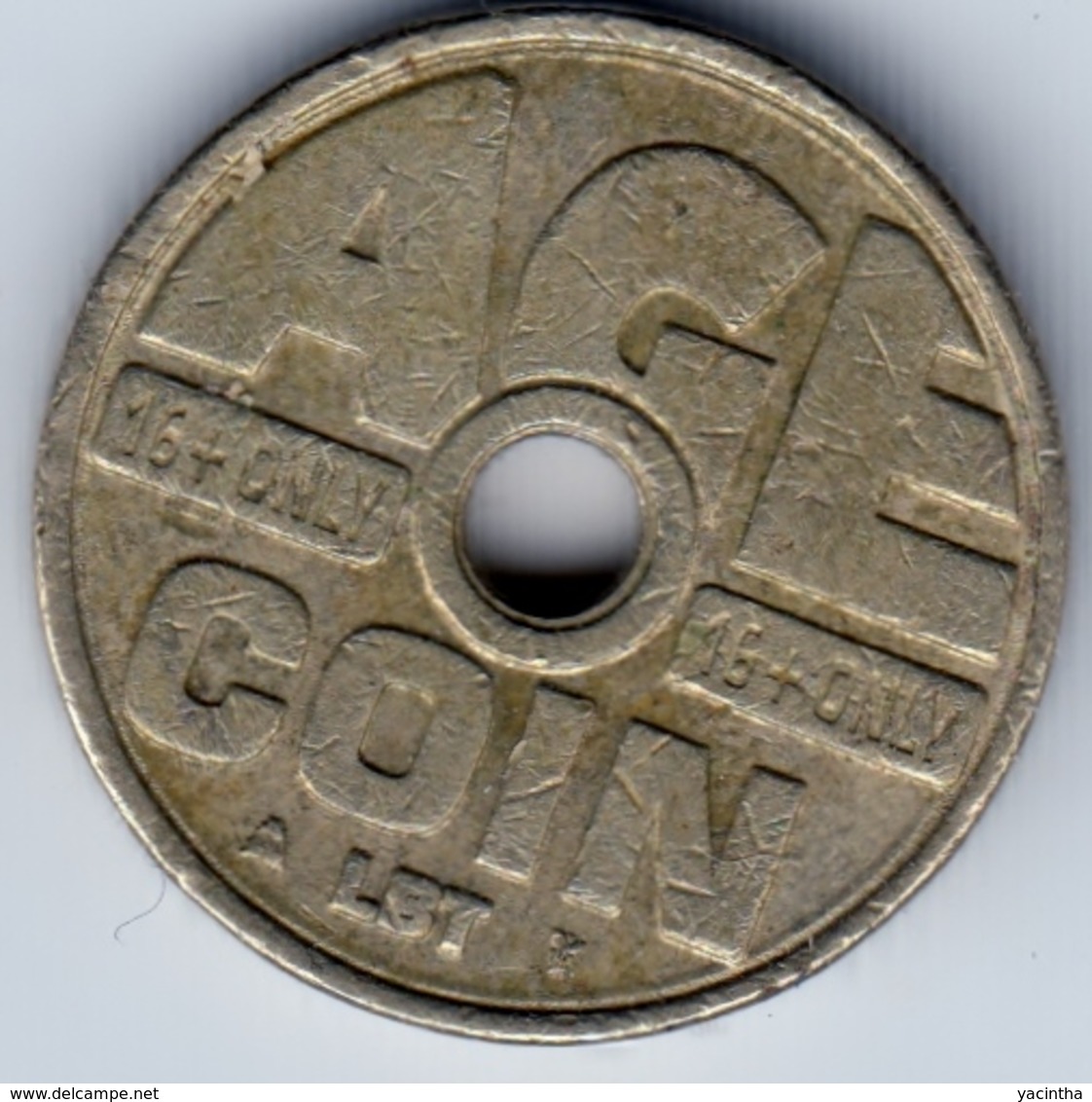 Age Coin   16+    NOT Bidding If You Are 18 Or Lower - Autres & Non Classés