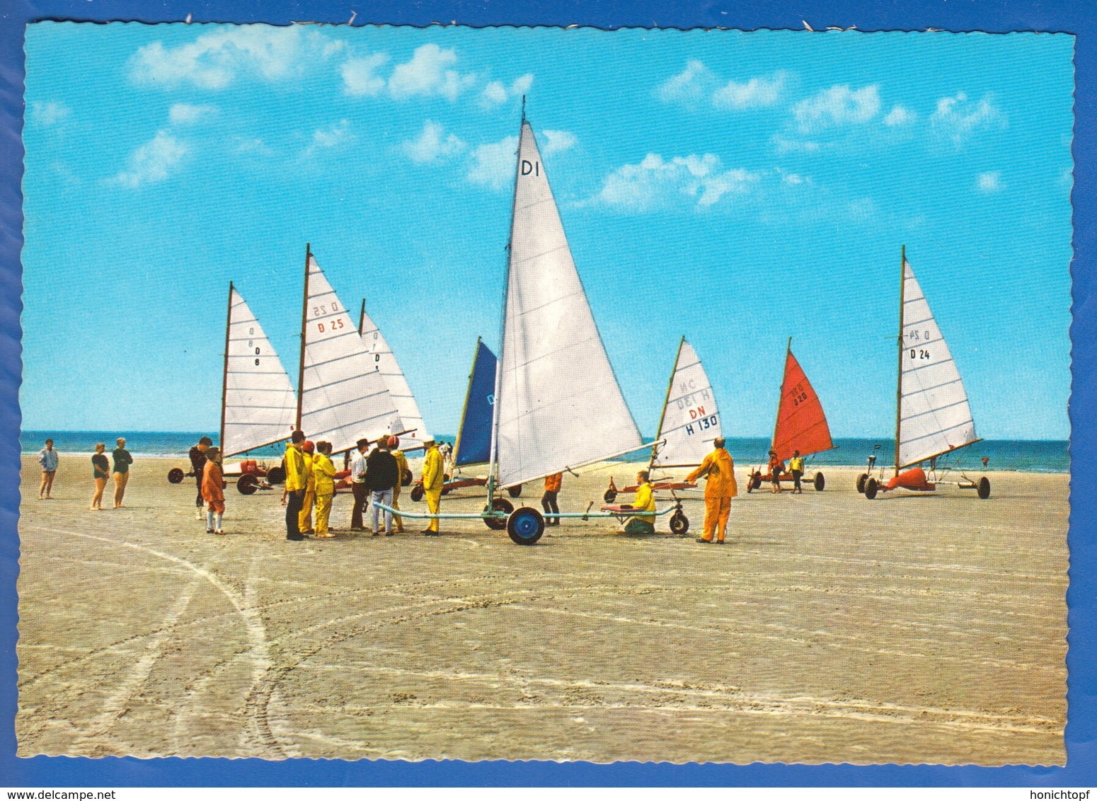 Deutschland; St. Peter-Ording; Strandsegler - St. Peter-Ording