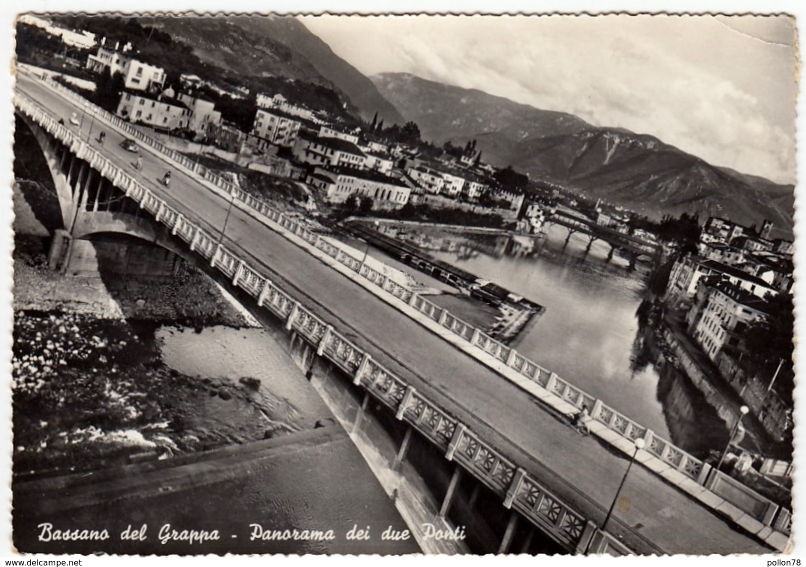 BASSANO DEL GRAPPA - PANORAMA DEI DUE PONTI - VICENZA - Vedi Retro - Vicenza