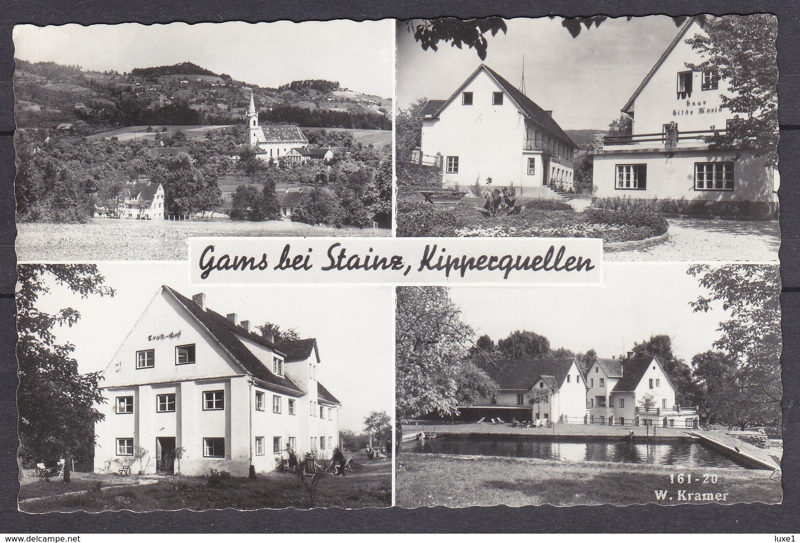 AUSTRIA  ,  GAMS  ,  OLD   POSTCARD - Stainz