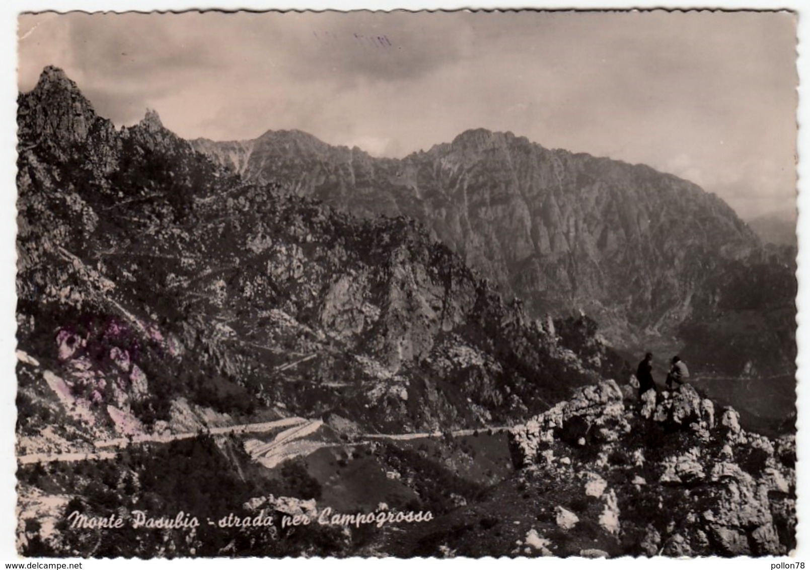 MONTE PASUBIO - STRADA PER CAMPOGROSSO - VICENZA - Timbro MOTORADUNO DEL PASUBIO - Vedi Retro - Vicenza