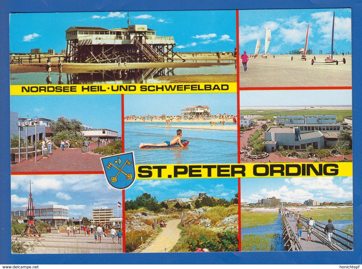 Deutschland; St. Peter-Ording; Multibildkarte - St. Peter-Ording