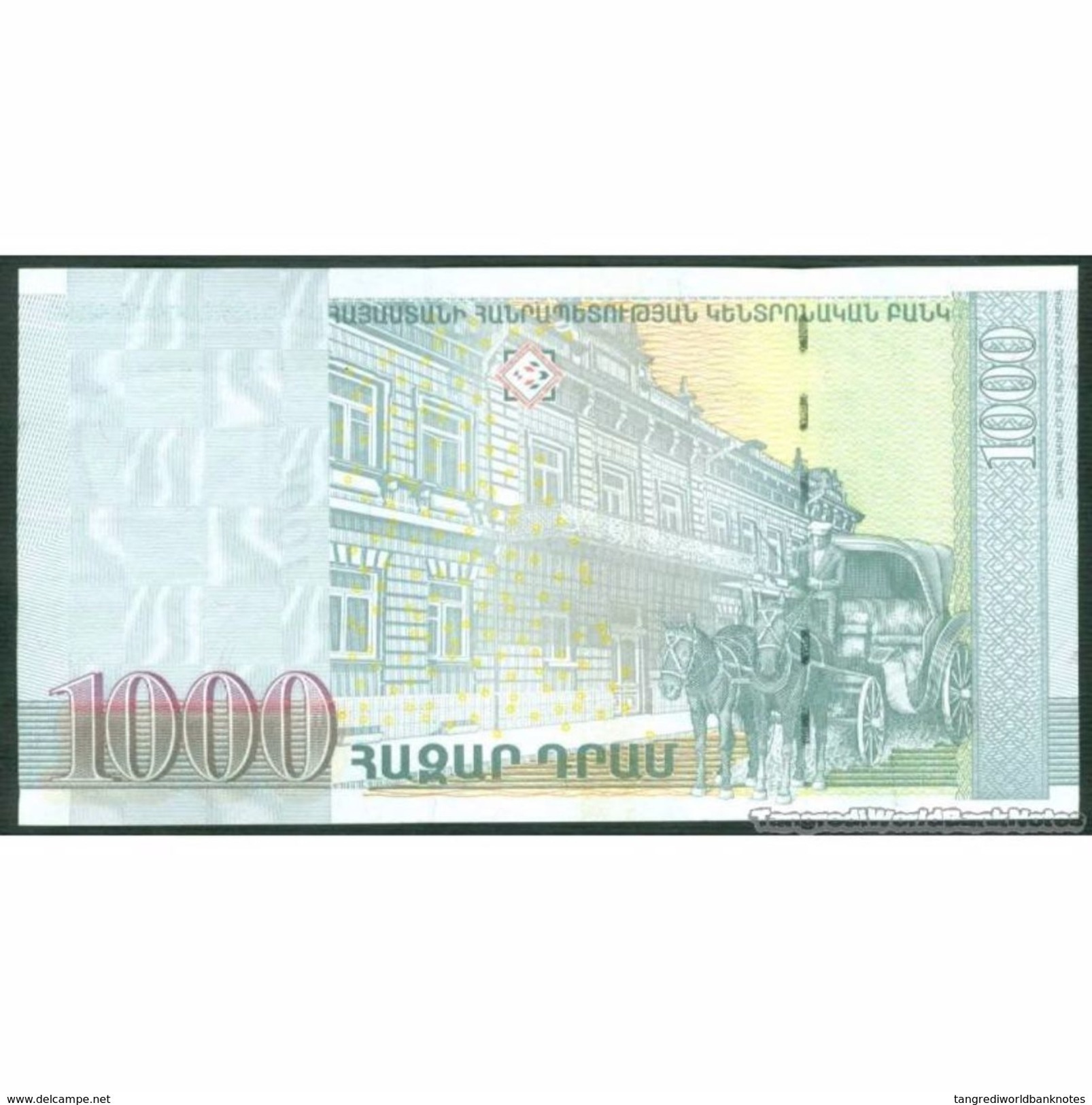 TWN - ARMENIA 55a - 1000 1.000 Dram 2011 UNC - Arménie