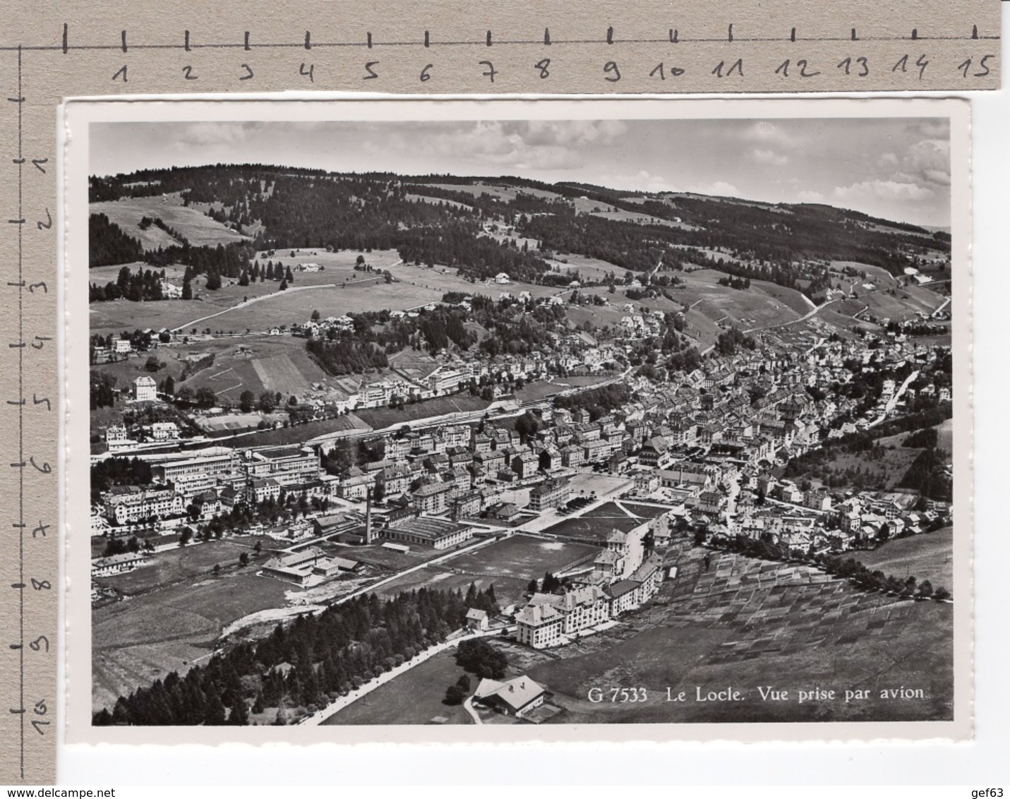 Le Locle - Vue Prise Par Avion - Le Locle