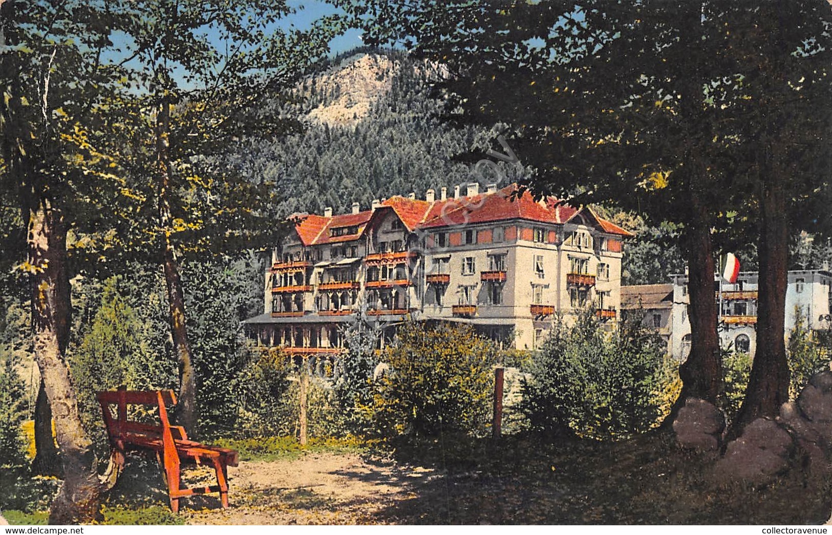 Cartolina Passo Della Mendola I Grandi Alberghi Della Mendola 1938 (Trento) - Trento