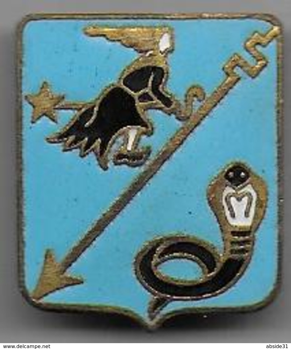 Groupe Electronique 30-540 LAHR - Insigne émaillé Drago A 908 - Armée De L'air