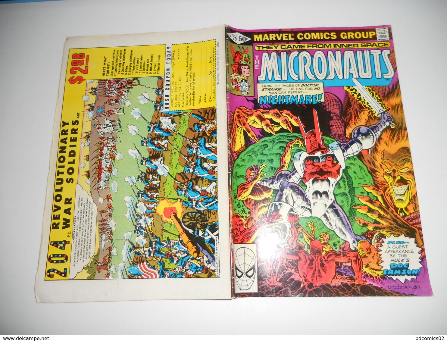 The Micronauts N°29 Marvel Comics MAY 1981 En V O - Marvel