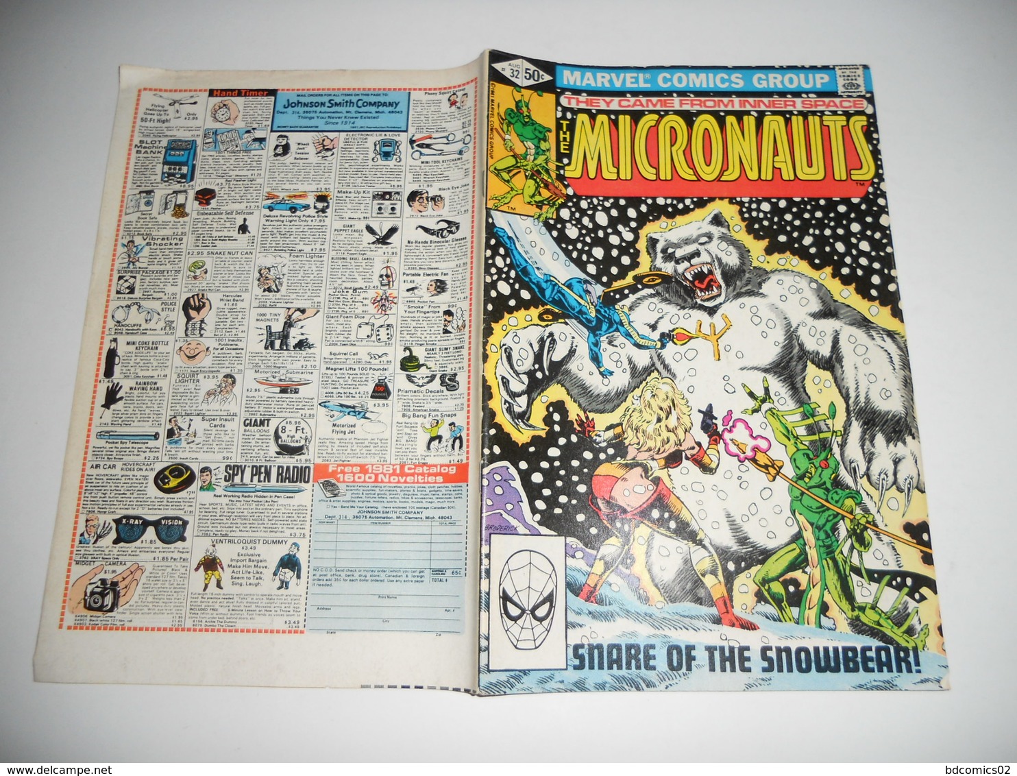 The Micronauts N°32 Marvel Comics 1981 En V O - Marvel