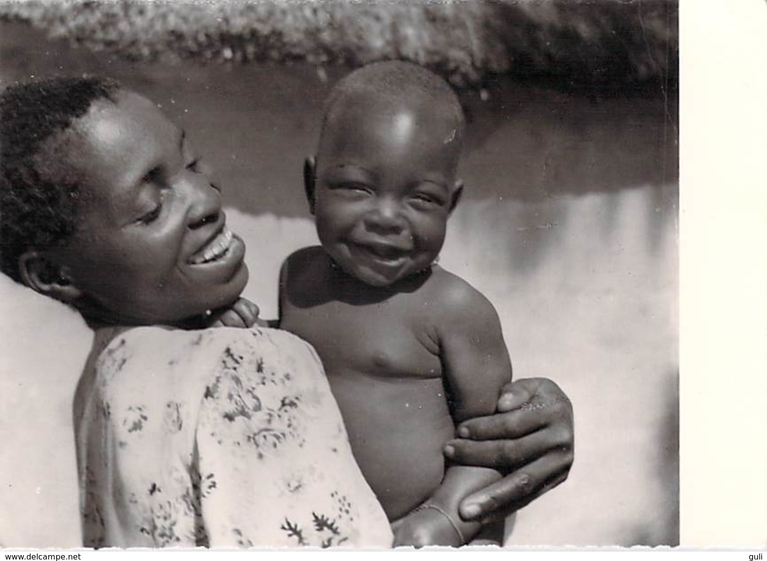 Afrique  (Zambie Zambia) ZAMBEZE Mère Chrétienne Et Son Bébé (nu Sourire) (Missions Evangéliques Religion) * PRIX FIXE - Zambie