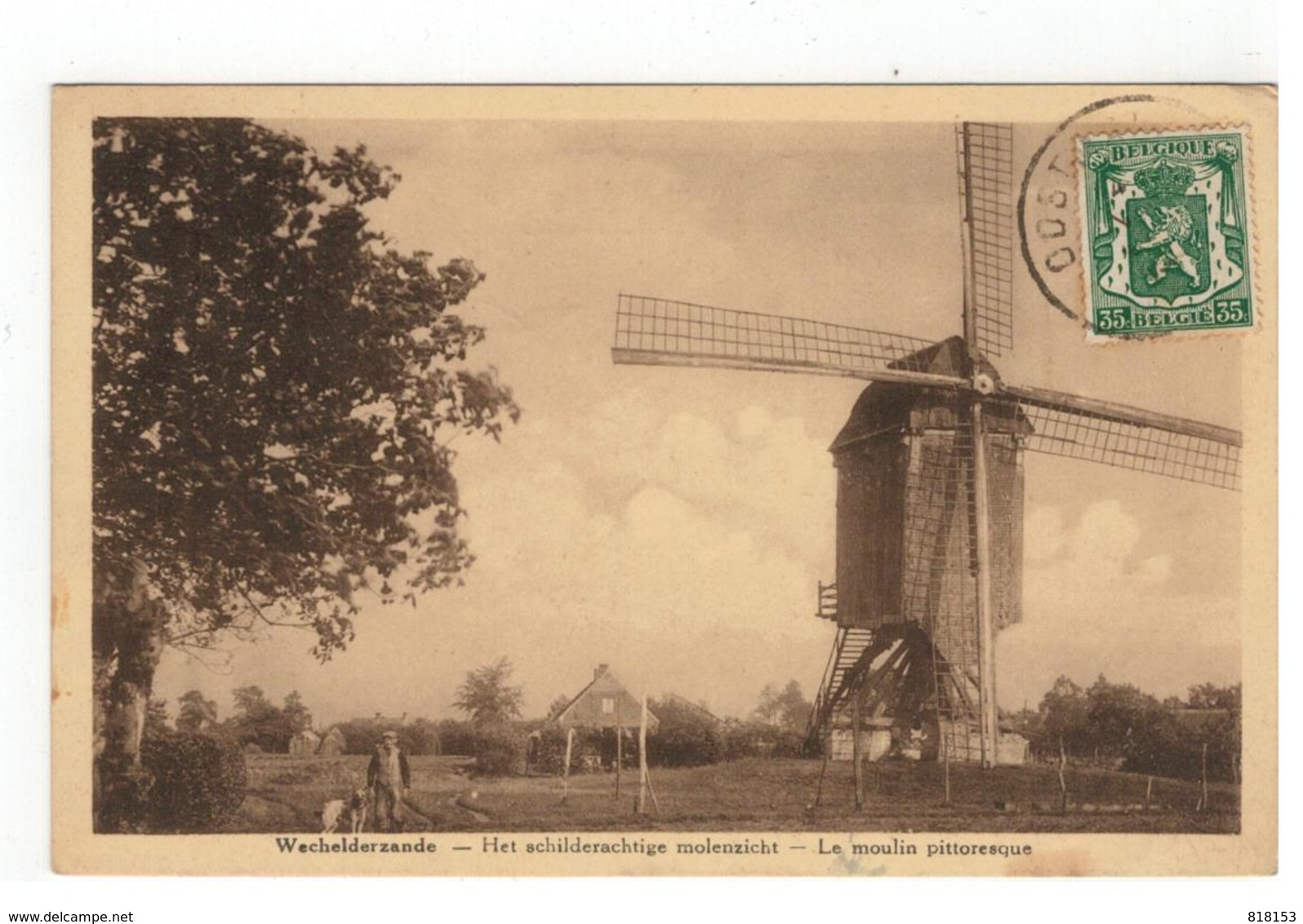 Wechelderzande.- Het Schilderachtige Molenzicht - Le Moulin Pittoresque - Lille