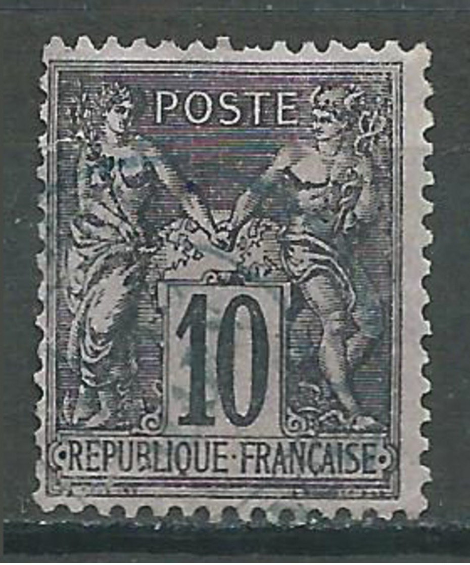 France YT N°89 Sage Type II Oblitéré ° - 1876-1898 Sage (Type II)