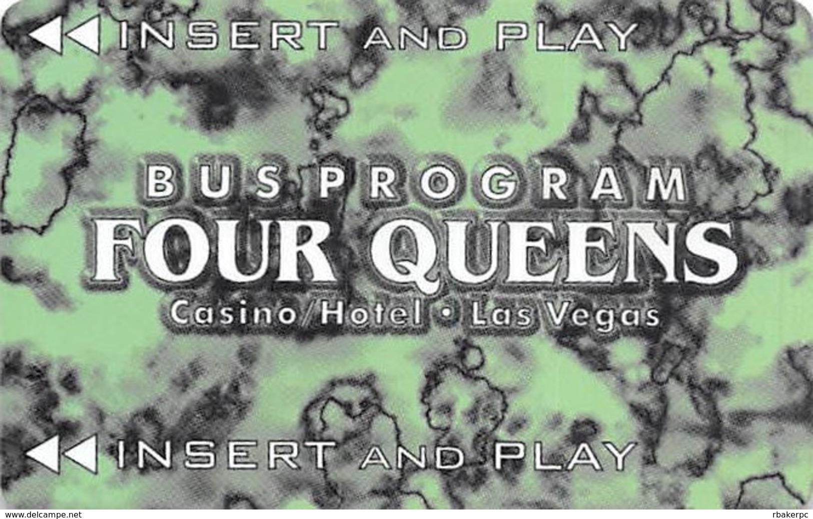 Four Queens Casino Las Vegas Bus Card - Casino Cards