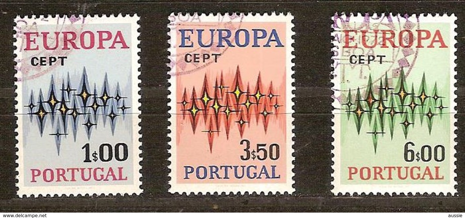 Portugal Cept 1972 Yvertn° 1150-52 (°) Oblitéré Cote 2.40 Euro - Oblitérés