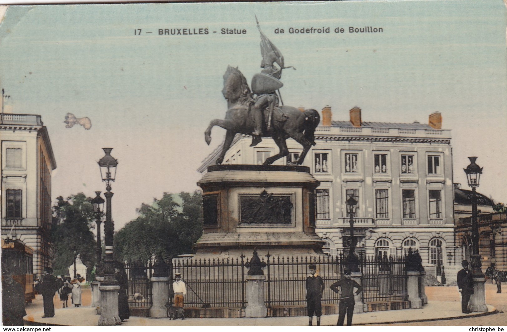 Brussel, Bruxelles, Statue De Godefroid De Bouillon (pk51920) - Viste Panoramiche, Panorama