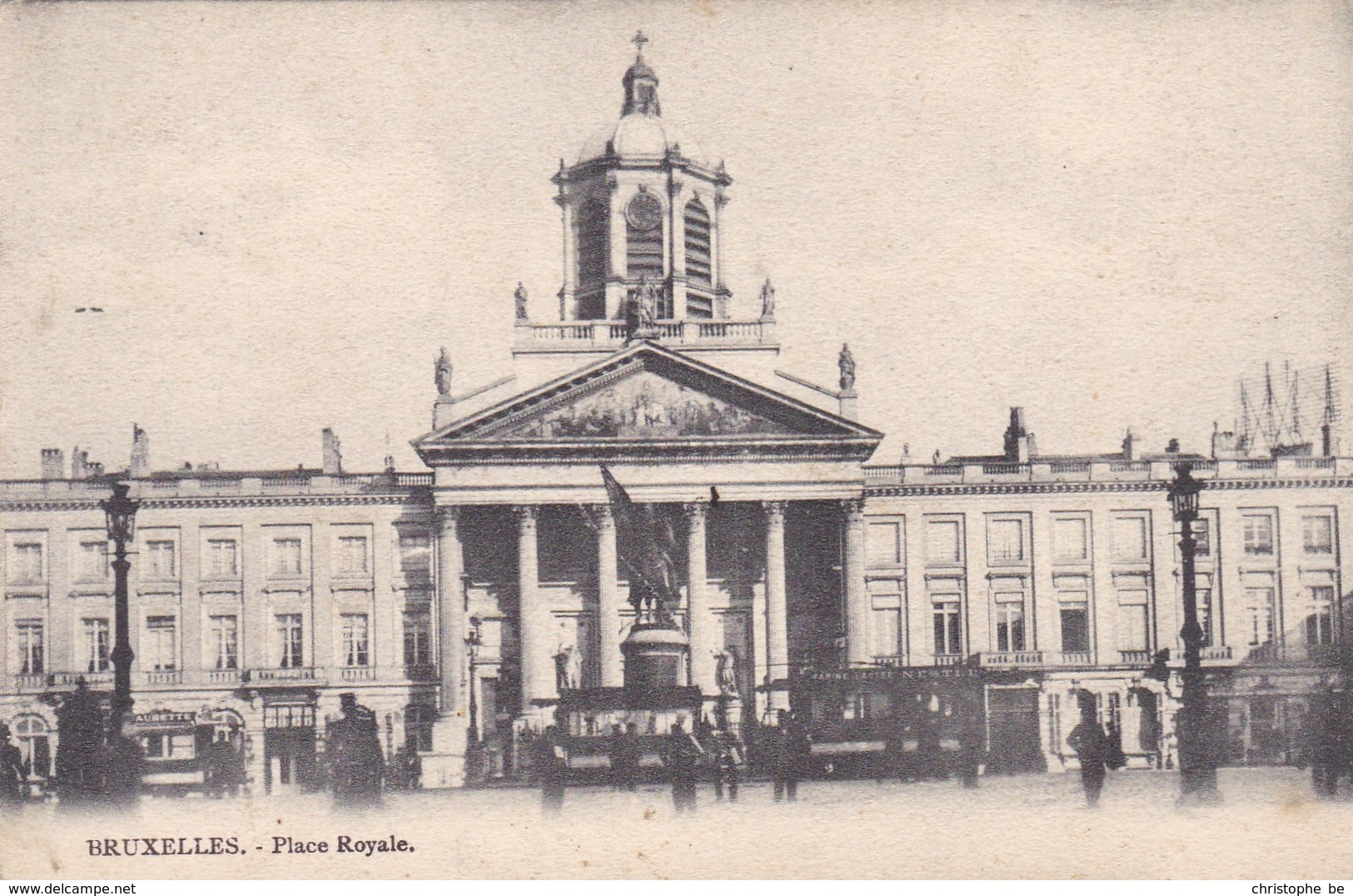 Brussel, Bruxelles, Place Royale (pk51930) - Marktpleinen, Pleinen