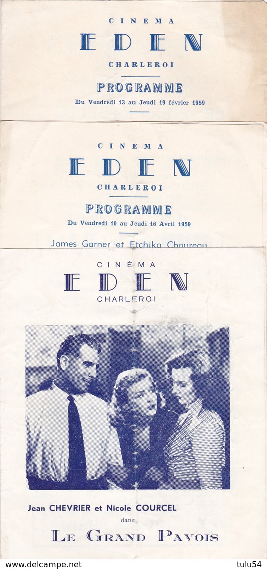 Cinéma  Eden à Charleroi - Programmes