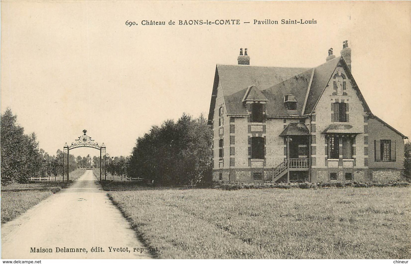 BAONS LE COMTE LE CHATEAU PAVILLON SAINT LOUIS - Autres & Non Classés