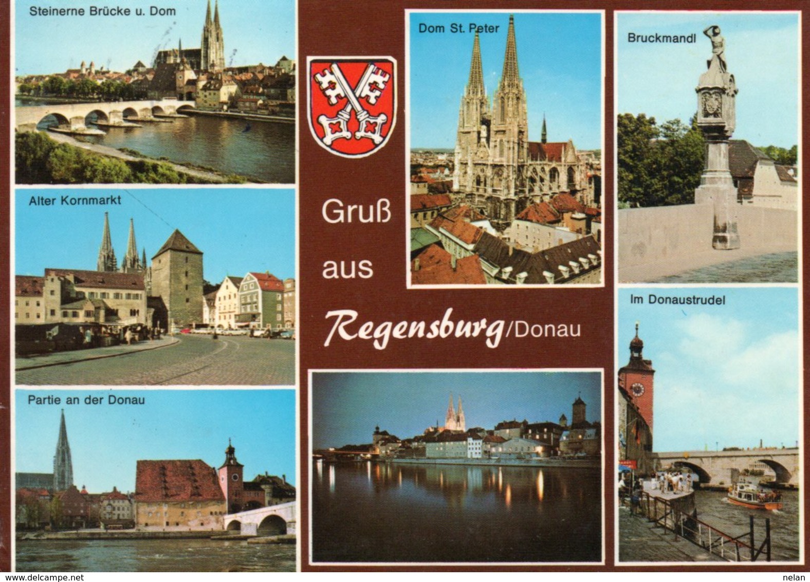 GRUSS AUS REGENSBURG/DONAU- VIAGGIATA - Regensburg