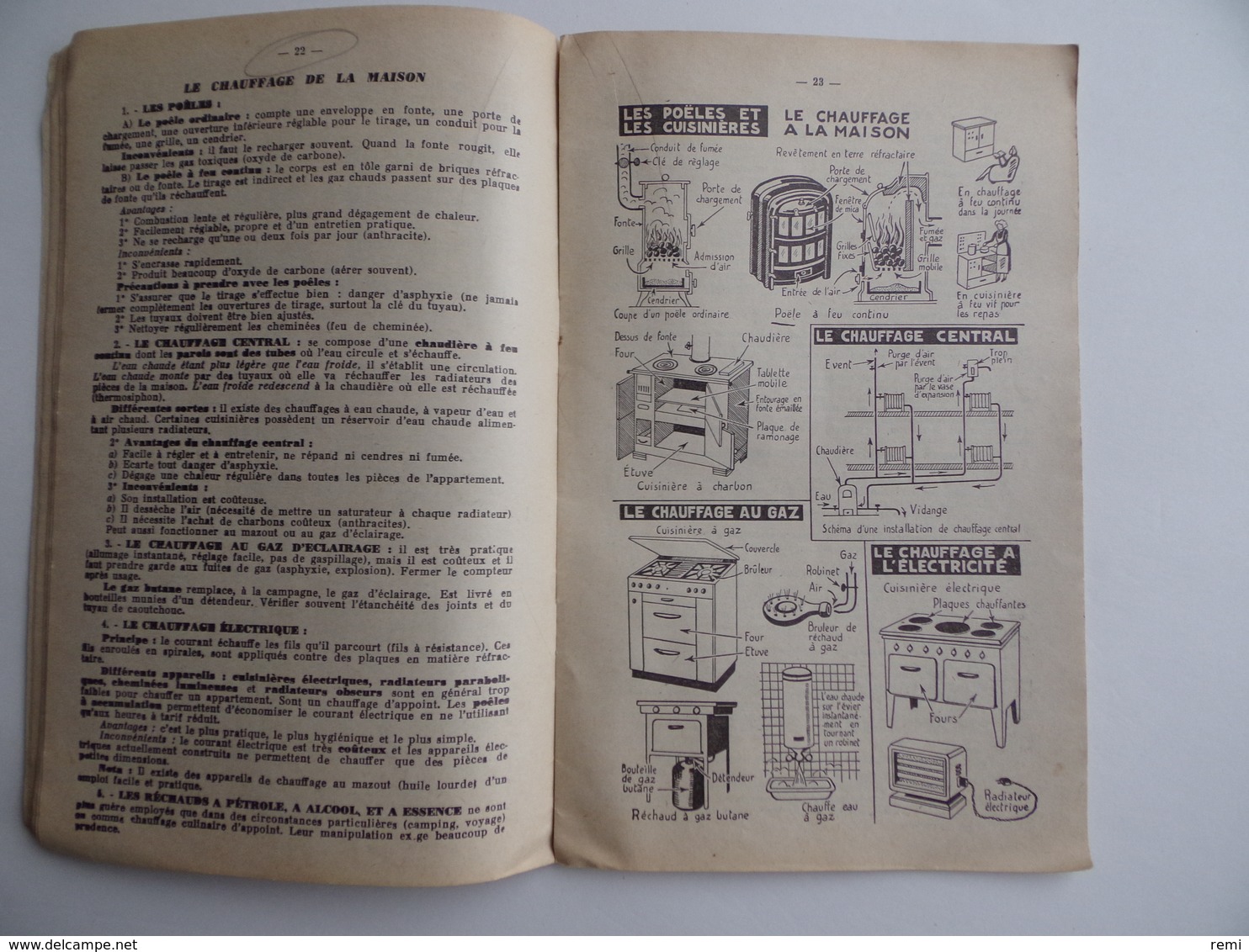 Livre ancien Mémento de SCIENCES Ecoles Rurales Primaires Auteur J.Anscombe Collection L'Essentiel