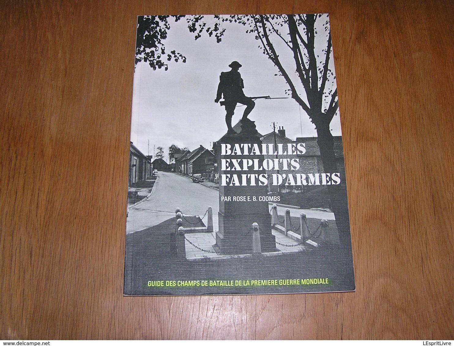 BATAILLES EXPLOITS FAITS D'ARMES Guide Des Champs De Batailles Guerre 14 18 Ypres Mons Le Cateau Arras Verdun Zeebrugge - Guerre 1914-18