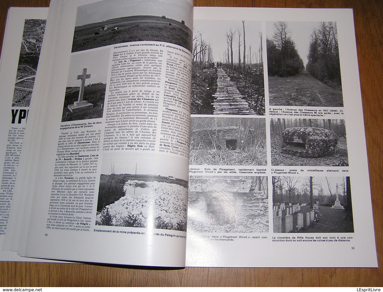 BATAILLES EXPLOITS FAITS D'ARMES Guide des Champs de Batailles Guerre 14 18 Ypres Mons Le Cateau Arras Verdun Zeebrugge