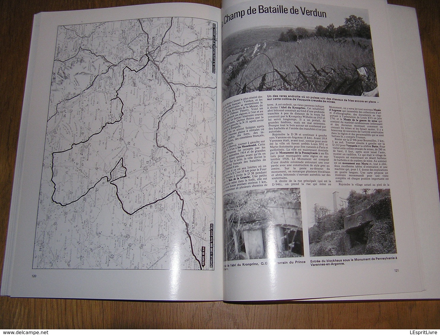 BATAILLES EXPLOITS FAITS D'ARMES Guide des Champs de Batailles Guerre 14 18 Ypres Mons Le Cateau Arras Verdun Zeebrugge