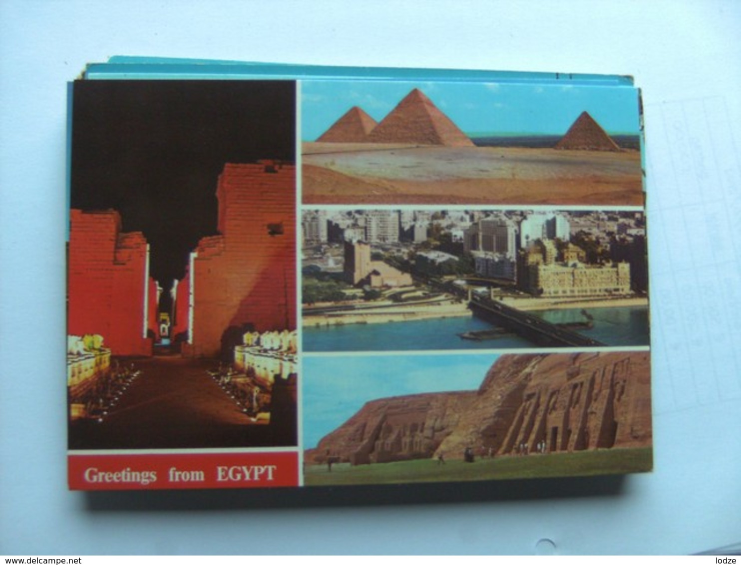 Egypte Egypt With Greetings - Andere & Zonder Classificatie