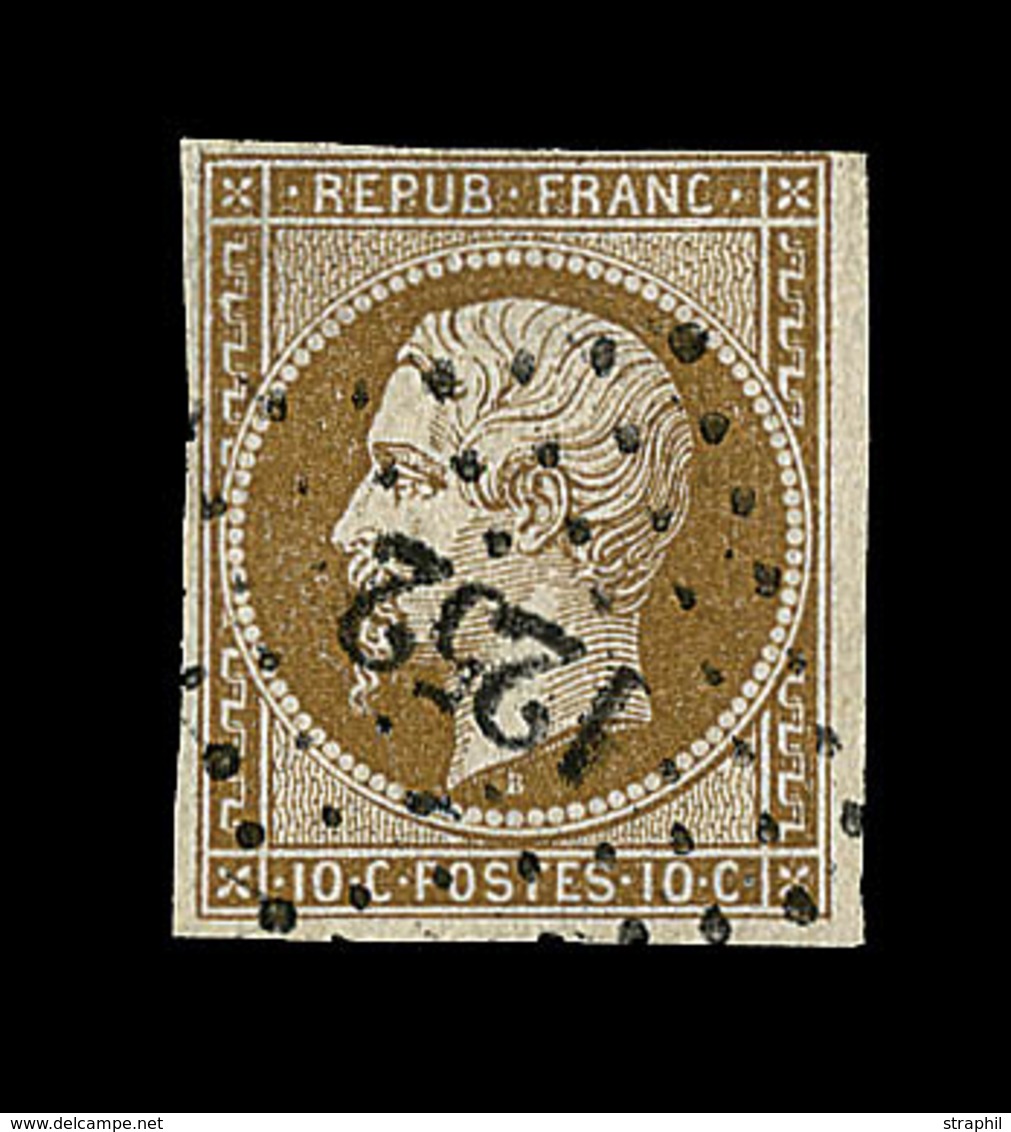 O EMISSION PRESIDENCE - O - N°9 - Obl. PC 1252 - TB - 1852 Louis-Napoléon