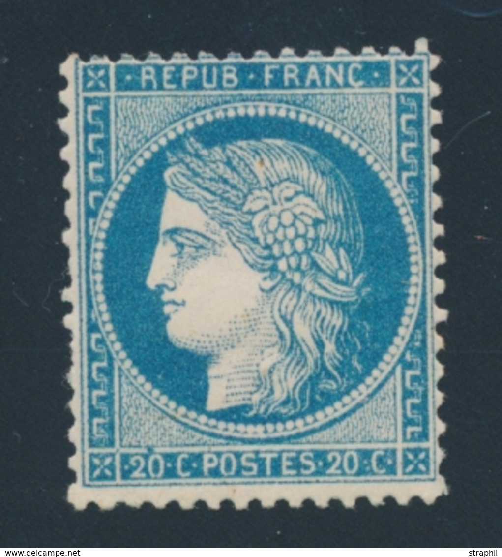 * SIEGE DE PARIS (1870) - * - N°37 - 20c Bleu - TB - 1870 Siege Of Paris