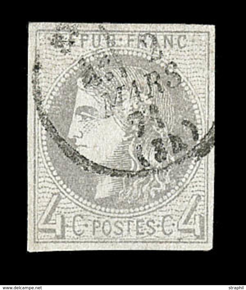 O EMISSION DE BORDEAUX  - O - N°41B - Obl Càd T. 16 - TB - 1870 Ausgabe Bordeaux