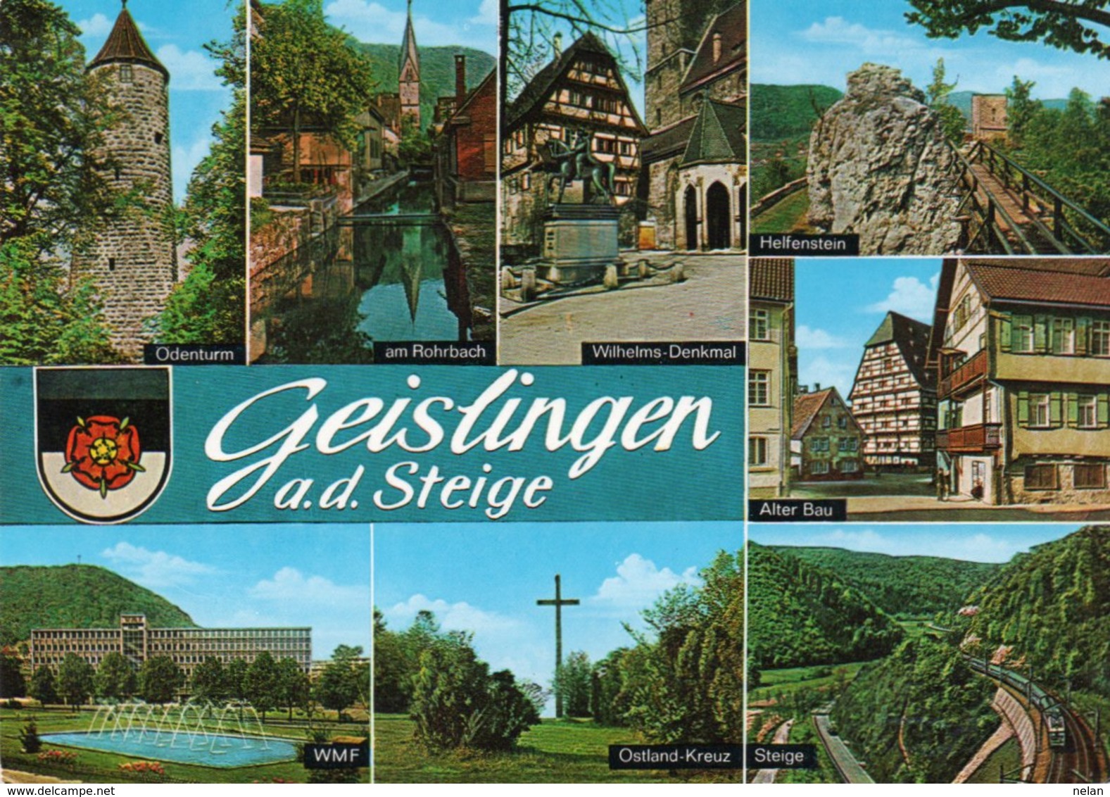 GEISLINGEN A.D. STEIGE-NON  VIAGGIATA - Geislingen